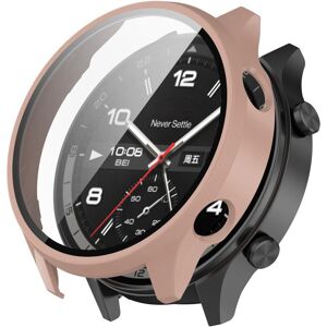 OnePlus Watch 2R Cover - Hærdet Glas - Lyserød OnePlus Watch 2R Cover - Hærdet Glas - Lyserød