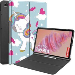 EIDERWOOD Vegansk Lædercover til Lenovo Tab Plus 11,5" - Mønster - Enhjørning EIDERWOOD Vegansk Lædercover til Lenovo Tab Plus 11,5" - Mønster - Enhjørning