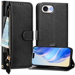 EIDERWOOD iPhone 16e Læder Flipcover - Kortholder & Stativ EIDERWOOD iPhone 16e Læder Flipcover - Kortholder & Stativ