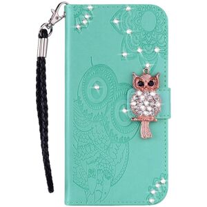 EIDERWOOD Samsung Galaxy S25 Turkis Ugle Flip Cover EIDERWOOD Samsung Galaxy S25 Turkis Ugle Flip Cover