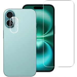 INCOVER iPhone 17 2-i-1 Beskyttelsessæt - Gennemsigtig INCOVER iPhone 17 2-i-1 Beskyttelsessæt - Gennemsigtig