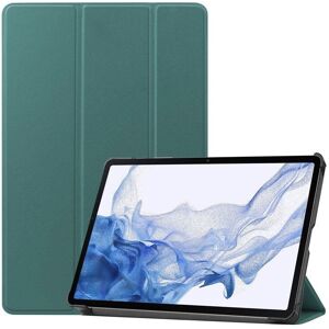 EIDERWOOD Samsung Galaxy Tab S8 Kunstlær Trifold Deksel - Grønn EIDERWOOD Samsung Galaxy Tab S8 Kunstlær Trifold Deksel - Grønn