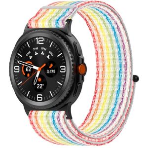 Nylonrem til Samsung Galaxy Watch 8 / 8 Classic - Multifarvet - Smartwatch Nylonrem til Samsung Galaxy Watch 8 / 8 Classic - Multifarvet - Smartwatch