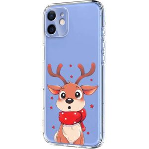EIDERWOOD iPhone 11 Jule fleksibelt plastikcover - Gennemsigtig / Rensdyr EIDERWOOD iPhone 11 Jule fleksibelt plastikcover - Gennemsigtig / Rensdyr