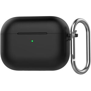 Siliconecover til AirPods Pro 3. generation - Karabinhage - Sort Siliconecover til AirPods Pro 3. generation - Karabinhage - Sort