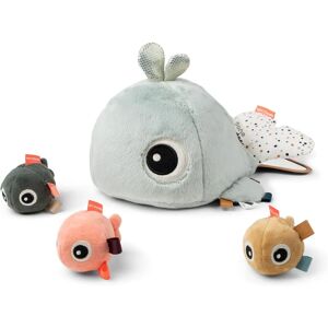 Done by Deer Wally Blå Aktivitetsleke - Baby Sansestimulering Done by Deer Wally Blå Aktivitetsleke - Baby Sansestimulering