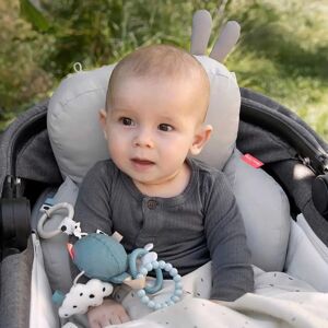 Done by Deer Barnevognskudde - Sand Støtte, Komfort, Lek Done by Deer Barnevognskudde - Sand Støtte, Komfort, Lek