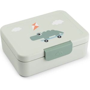 Done by Deer Grønn Matboks med Skiller - Lunchbox Done by Deer Grønn Matboks med Skiller - Lunchbox