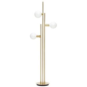 Hübsch Golvlampa Balance - Glas och Mässing 150cm Hübsch Golvlampa Balance - Glas och Mässing 150cm