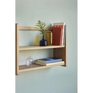 Hübsch Nomad Dobbelt Hylle 60x22 cm - Naturlig - Veggmontert hylle Hübsch Nomad Dobbelt Hylle 60x22 cm - Naturlig - Veggmontert hylle