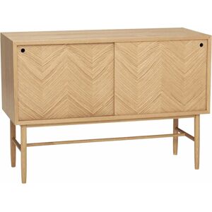 Hübsch Herringbone Naturlig FSC Eike Sideboard - 100x40xh70cm Hübsch Herringbone Naturlig FSC Eike Sideboard - 100x40xh70cm