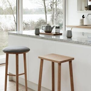 Hübsch Eik Barstol - Skandinavisk design - 2-pack Hübsch Eik Barstol - Skandinavisk design - 2-pack
