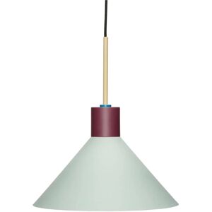 Hübsch Metall Pendellampe - Ø35, Mint/Bordeaux/Beige/Blå - Taklampe Hübsch Metall Pendellampe - Ø35, Mint/Bordeaux/Beige/Blå - Taklampe