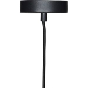 Hübsch Interior - Rattan Oval Deckenlampe - 75x45 cm - Natur/Schwarz Hübsch Interior - Rattan Oval Deckenlampe - 75x45 cm - Natur/Schwarz