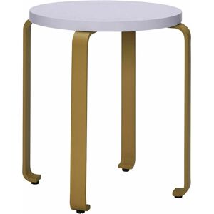 Hübsch Stol - Lyseblå / Khaki - 46,5cm - Innendørsbruk Hübsch Stol - Lyseblå / Khaki - 46,5cm - Innendørsbruk