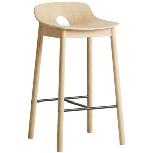 Kasper Nyman Mono Lemn de Stejar Deschis Scaun de Bar - Bar Stool Kasper Nyman Mono Lemn de Stejar Deschis Scaun de Bar - Bar Stool