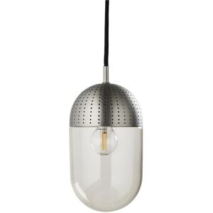 Woud Rikke Frost Stor Satin/Smoke Taklampe Woud Rikke Frost Stor Satin/Smoke Taklampe