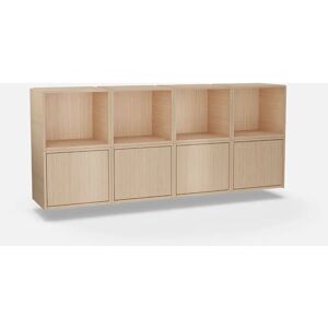 Woud - Système de rangement modulaire - Beige - Publicité Woud - Système de rangement modulaire - Beige - Publicité