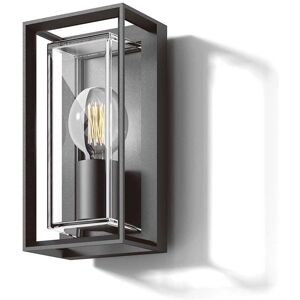 Loom Design LOKE Vegglampe - Utendørs, Svart, E27 Maks 20W Loom Design LOKE Vegglampe - Utendørs, Svart, E27 Maks 20W
