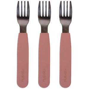 Filibabba FI-02265 Gaffel - Rustfritt stål 3 stk - Rose - Bestikk Filibabba FI-02265 Gaffel - Rustfritt stål 3 stk - Rose - Bestikk