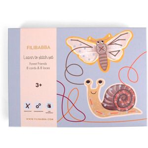 Filibabba Waldfreunde Stickset - Nadelfrei, 8 Schablonen Filibabba Waldfreunde Stickset - Nadelfrei, 8 Schablonen