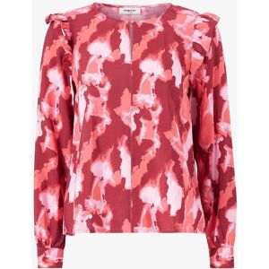 Moss Copenhagen Magnella Ladonna Top AOP - Rosa - Blus Moss Copenhagen Magnella Ladonna Top AOP - Rosa - Blus