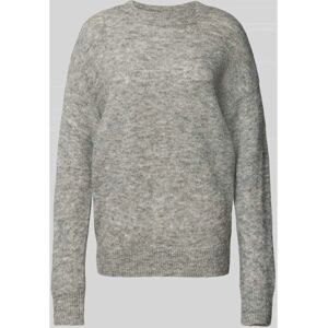 MSCH Copenhagen - Hope Pullover - Gris - Pull à col en côte - Publicité MSCH Copenhagen - Hope Pullover - Gris - Pull à col en côte - Publicité