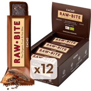 RAWBITE Barre Bio au Cacao - Barre - Publicité RAWBITE Barre Bio au Cacao - Barre - Publicité