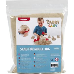 Sandy Clay Natural - Modeling Clay - 1kg - Art/Craft Toy Sandy Clay Natural - Modeling Clay - 1kg - Art/Craft Toy