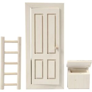 Creativ Company 55961 Puerta de duende de madera contrachapada - Decoración artesanal Creativ Company 55961 Puerta de duende de madera contrachapada - Decoración artesanal