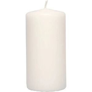 Creativ Company 596101 Vit Cylindersljus - Sats om 6 Creativ Company 596101 Vit Cylindersljus - Sats om 6