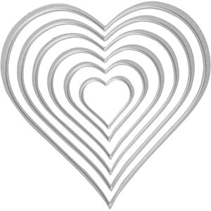 Creativ Company 11782 Heart Cutting Template - Craft Accessory Creativ Company 11782 Heart Cutting Template - Craft Accessory