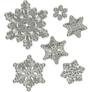 CC Hobby Snowflake - Cutting Accessories - 2-6 cm CC Hobby Snowflake - Cutting Accessories - 2-6 cm