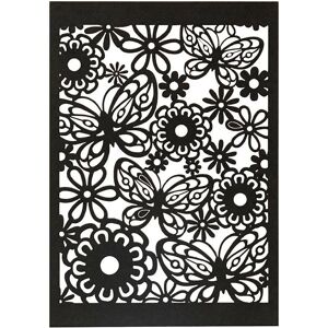 Happy Moments Carton Dentelle Noir - Papier - Publicité Happy Moments Carton Dentelle Noir - Papier - Publicité