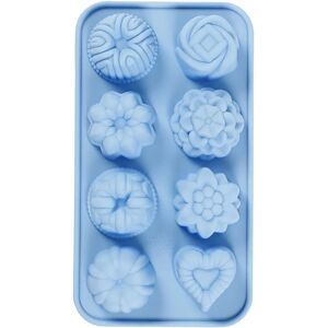 Creativ Company 37133 Molde de Silicona Azul Claro - Pequeños Pasteles y Manualidades Creativ Company 37133 Molde de Silicona Azul Claro - Pequeños Pasteles y Manualidades