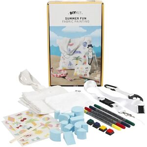 Creotime Summer DIY Textile Kit - Art/Craft - CCH-97066 Creotime Summer DIY Textile Kit - Art/Craft - CCH-97066