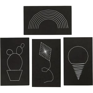 CC Hobby Arte De Cuerdas - Papeles Variados - CCH-76898 - Materiales para String Art CC Hobby Arte De Cuerdas - Papeles Variados - CCH-76898 - Materiales para String Art