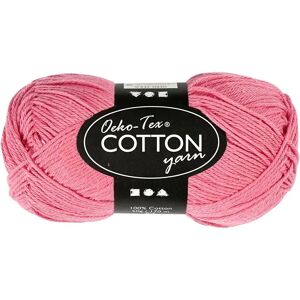 Creativ Company Fil de Coton Rose Foncé - Fil de Coton - Publicité Creativ Company Fil de Coton Rose Foncé - Fil de Coton - Publicité