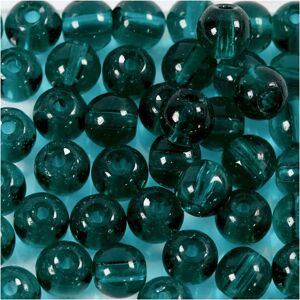 Perles en Verre Facettées Bleu Vert Creotime 45 - Perles Perles en Verre Facettées Bleu Vert Creotime 45 - Perles