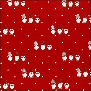CC Hobby Red Scandinavian Christmas Gnome Wrapping Paper - Product Type CC Hobby Red Scandinavian Christmas Gnome Wrapping Paper - Product Type
