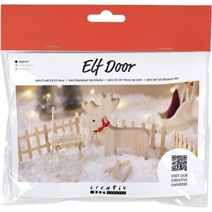 Creativ Company Mini Kit Elf Door Rentier - Spiel/ Kreativset Creativ Company Mini Kit Elf Door Rentier - Spiel/ Kreativset