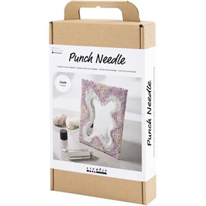 Creativ Company 977630 Art/Craft Toy - Pastel Punch Needle Mirror Creativ Company 977630 Art/Craft Toy - Pastel Punch Needle Mirror