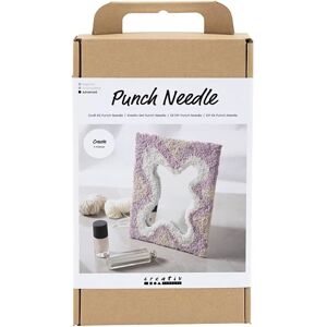 Creativ Company 977630 Art/Craft Toy - Pastel Punch Needle Mirror Creativ Company 977630 Art/Craft Toy - Pastel Punch Needle Mirror