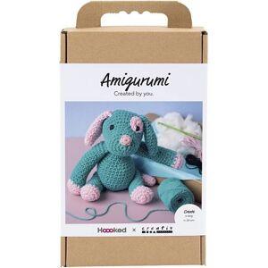 Creativ Company 977870 Umělecká/řemeslná hračka - Amigurumi štěně, pastelově růžové a tmavě tyrkysové Creativ Company 977870 Umělecká/řemeslná hračka - Amigurumi štěně, pastelově růžové a tmavě tyrkysové