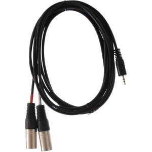 HiEnd - 2x XLR to 3.5mm - 3 m - XLR (male) to 3.5mm - Kabel HiEnd - 2x XLR to 3.5mm - 3 m - XLR (male) to 3.5mm - Kabel