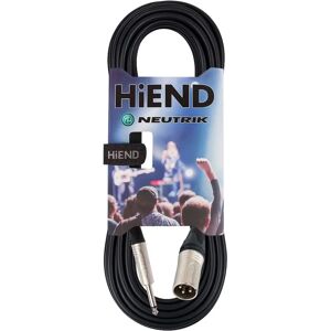 HiEnd Neutrik XLR till jack kabel - 10m HiEnd Neutrik XLR till jack kabel - 10m