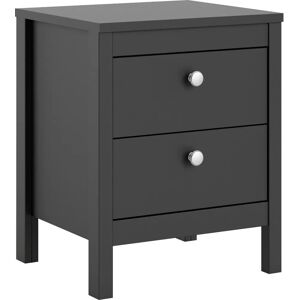 Furniture To Go Madrid Bedside Table 2 drawers - Bedside Table Furniture To Go Madrid Bedside Table 2 drawers - Bedside Table