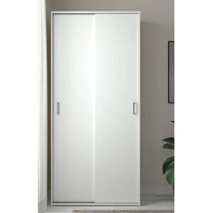 Furniture To Go Spalding Armoire Blanche à Portes Coulissantes - Publicité Furniture To Go Spalding Armoire Blanche à Portes Coulissantes - Publicité