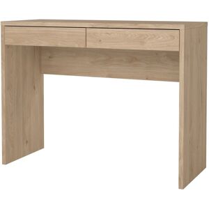 ebuy24 FunctionPlus skrivebord med reol 2 skuffer valnød dekor - Skrivebord ebuy24 FunctionPlus skrivebord med reol 2 skuffer valnød dekor - Skrivebord