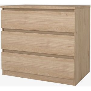 Tvilum Naia Brun 3-skuff kommode - Kommode Tvilum Naia Brun 3-skuff kommode - Kommode